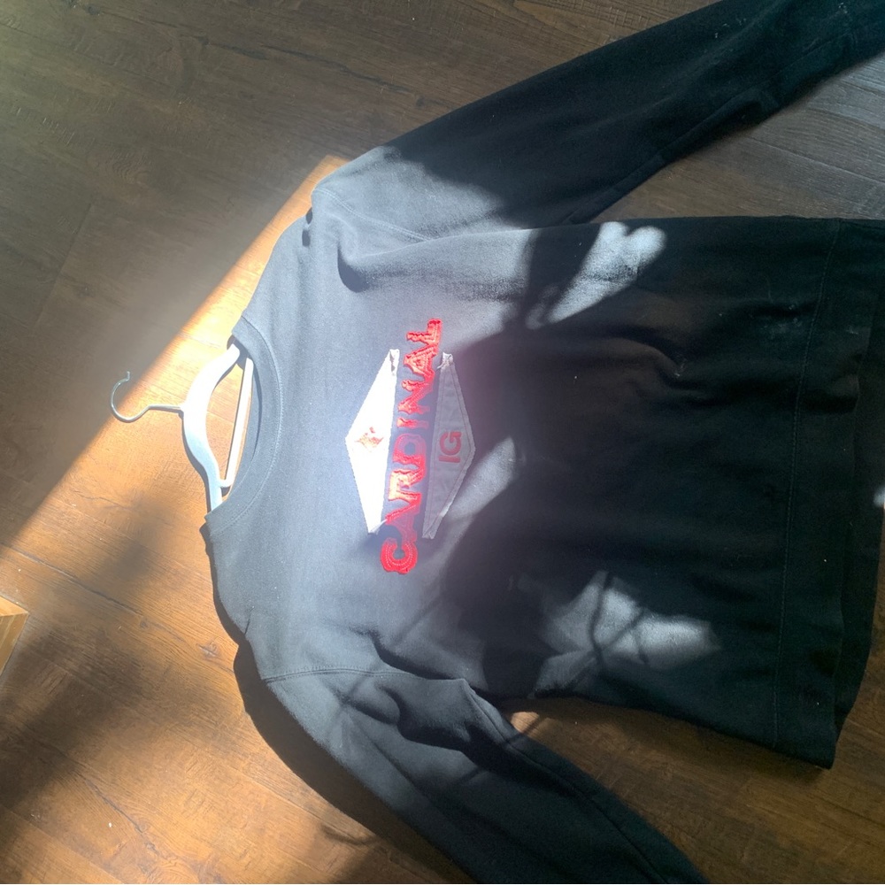 Men’s Black Cardinal Crewneck